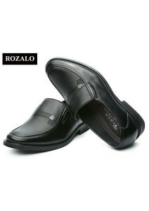 Giày tây da nam Rozalo RMG7012B-Đen