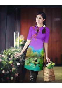 Áo dài cách tân 3d