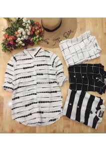 Áo sơ mi nữ caro