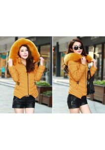 Áo khoác phao nón lông