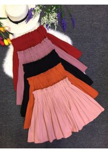 Quần giả váy dập ly ngắn