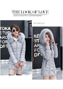 Áo khoác phao nón lông