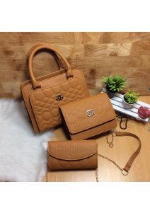 Set túi xách nữ Bộ 3 chanel 