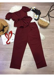 Set trang phục trễ vai 