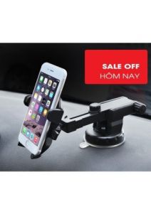 Đồ Chơi Trên Xe Ô Tô, Sử dụng giá đỡ HD252, gia de dt tren xe hoi - Giá đỡ, đế kẹp điện thoại - Phụ 